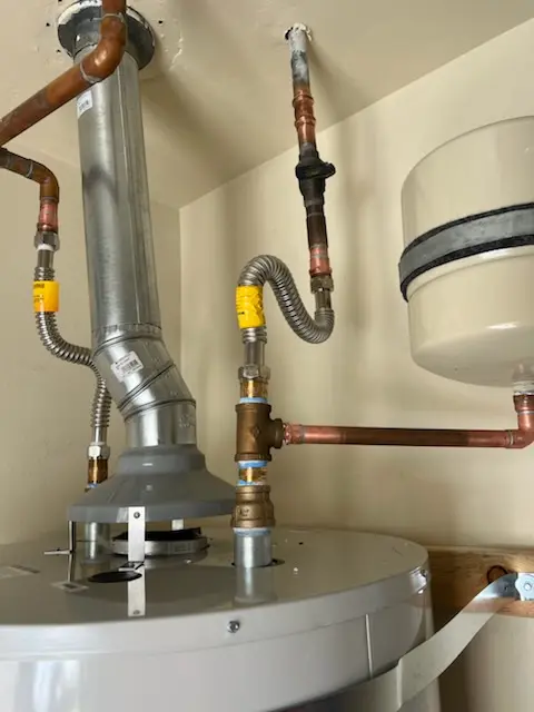 Water heater installation and plumbing repair in East Moriches